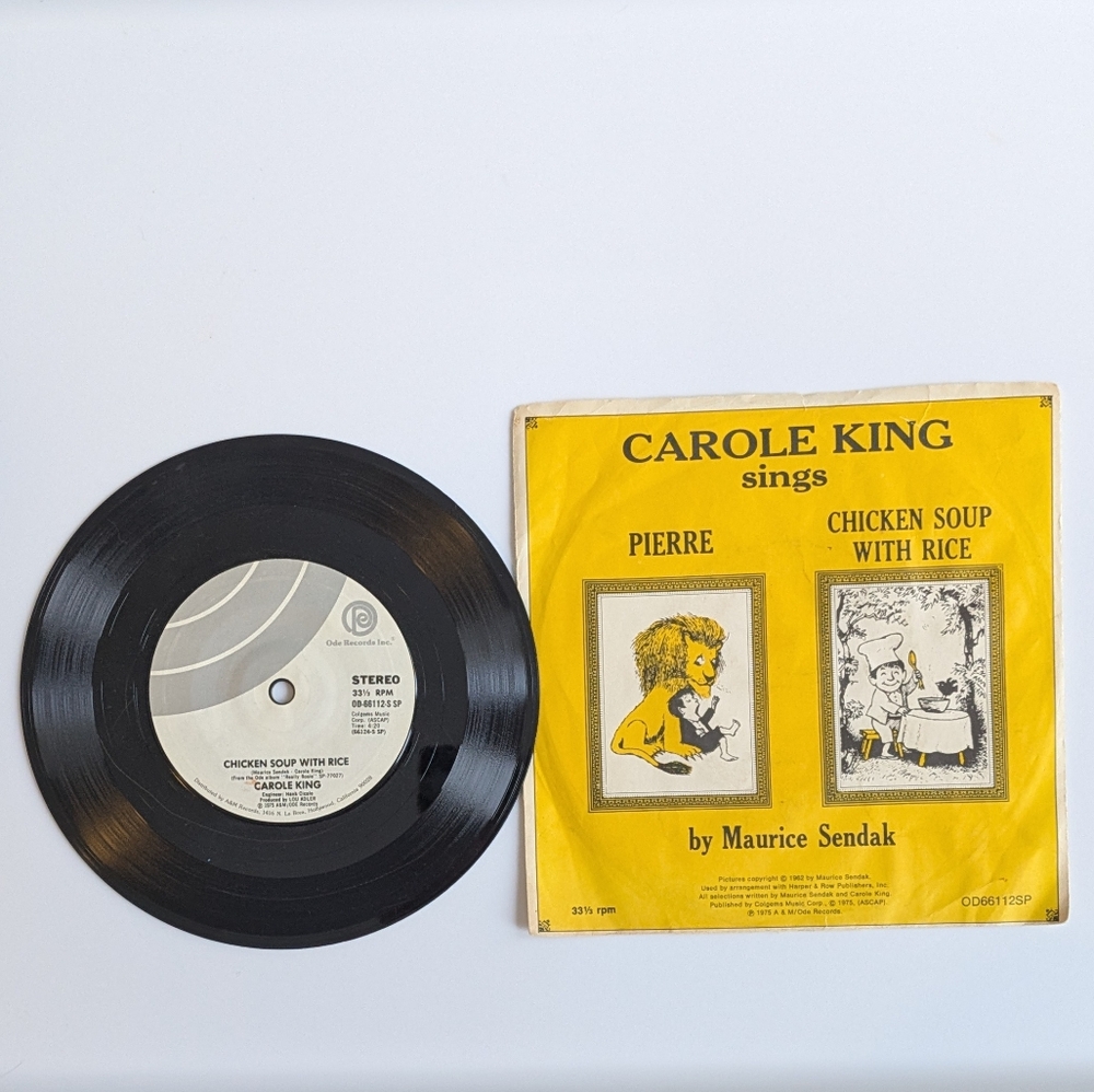 Vintage Scholastic Records, Children's Story Album Set, 70s Pooh, King, Sendak - Picture 7 of 12